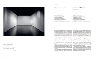 Example of the publication content, an article with the archival photography from Maaria Wirkkala's exhibition.